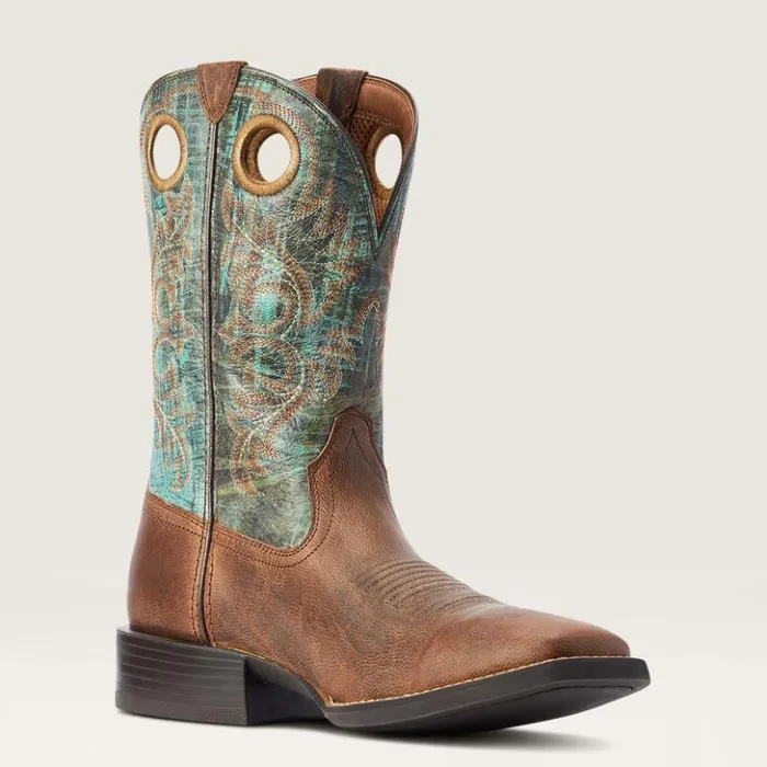 Ariat Western Boots Men Sport Rodeo Western Boot Loco Brown Ariat Western Boots Men Sport Rodeo Western Boot Loco Brown