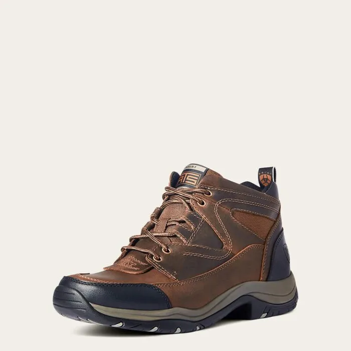 Ariat Western Boots Men Terrain Distressed Brown