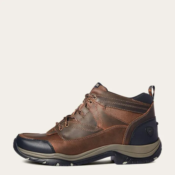 Ariat Western Boots Men Terrain Distressed Brown Ariat Western Boots Men Terrain Distressed Brown