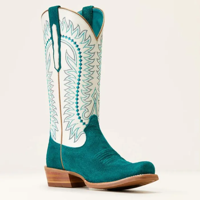Ariat Western Boots Women Derby Monroe Western Boot Ancient Turquoise Roughout Ariat Western Boots Women Derby Monroe Western Boot Ancient Turquoise Roughout