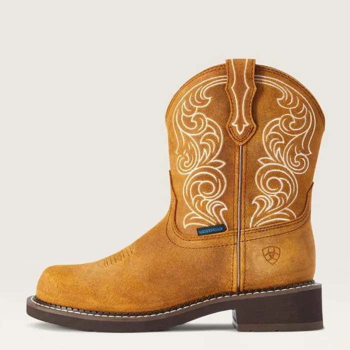 Ariat Western Boots Women Fatbaby Heritage Waterproof Western Boot Ginger Spice Ariat Western Boots Women Fatbaby Heritage Waterproof Western Boot Ginger Spice