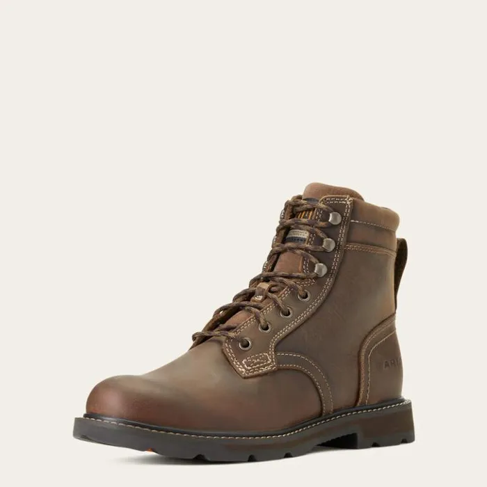 Ariat Work Boots Men Groundbreaker 6034 Work Boot Brown