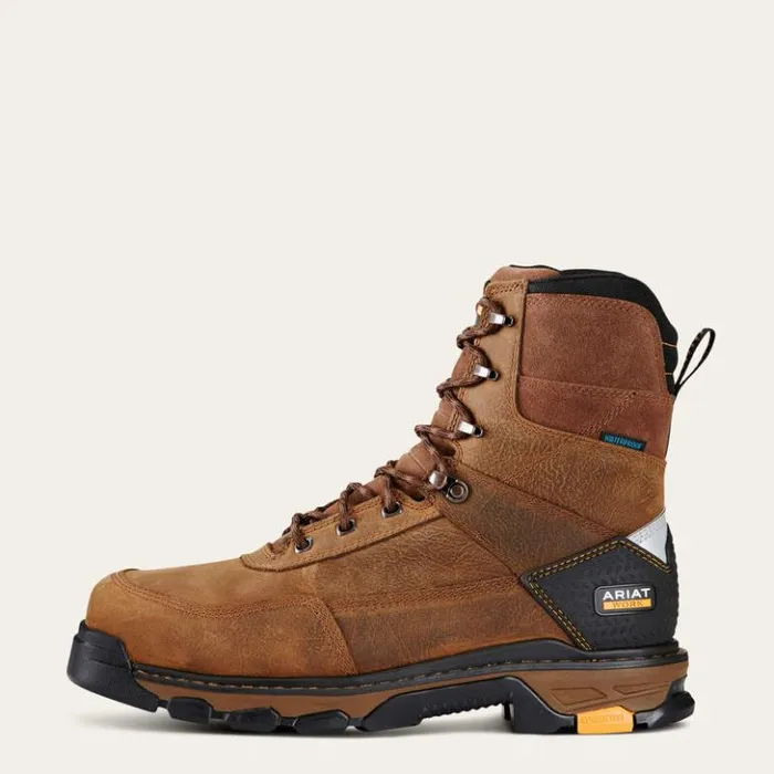 Ariat Work Boots Men Intrepid 8034 Waterproof Composite Toe Work Boot Rye Brown Ariat Work Boots Men Intrepid 8034 Waterproof Composite Toe Work Boot Rye Brown