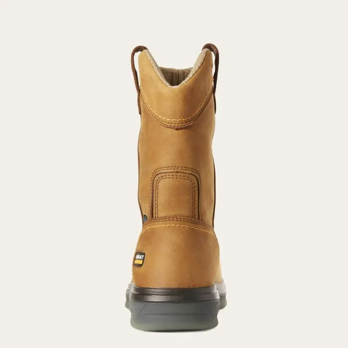 Ariat Work Boots Men Turbo PullOn Waterproof Carbon Toe Work Boot Aged Bark Ariat Work Boots Men Turbo PullOn Waterproof Carbon Toe Work Boot Aged Bark