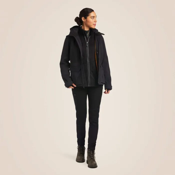 Ariat Workwear Women Rebar Polartec Elite Waterproof Insulated Jacket Black Ariat Workwear Women Rebar Polartec Elite Waterproof Insulated Jacket Black