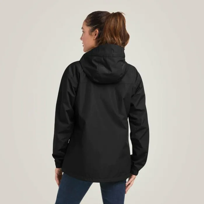 Ariat Workwear Women Rebar Stormshell Logo Waterproof Jacket Blackpurple Ariat Workwear Women Rebar Stormshell Logo Waterproof Jacket Blackpurple