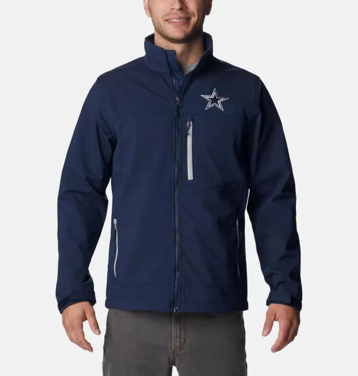 Ascender II Softshell Jacket 8211 Dallas Cowboys Dc 8211 Collegiate Navy Mens Columbia Sportswear Softshell Ascender II Softshell Jacket 8211 Dallas Cowboys Dc 8211 Collegiate Navy Mens Columbia Sportswear Softshell