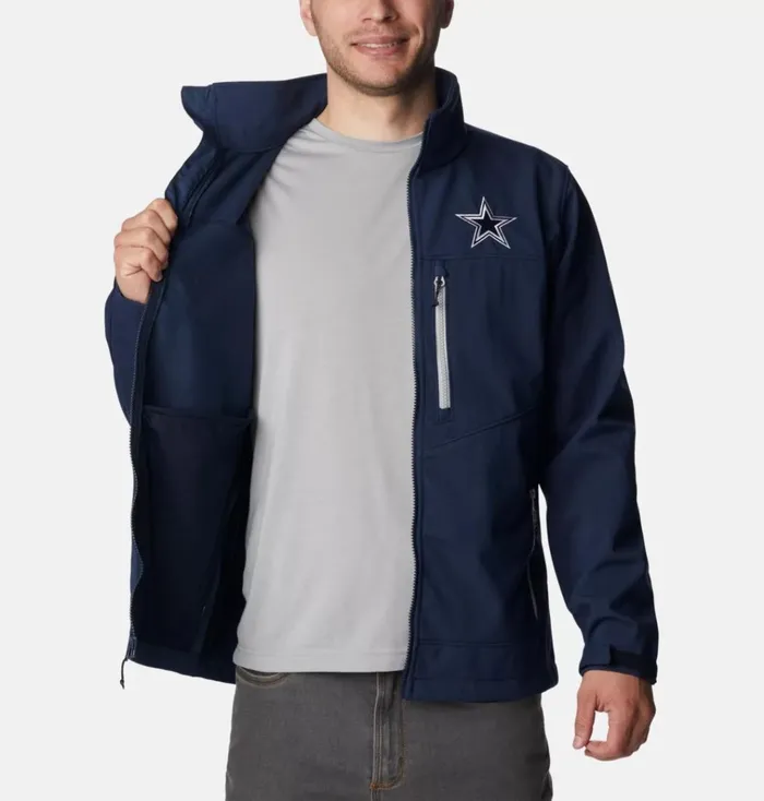 Ascender II Softshell Jacket 8211 Dallas Cowboys Dc 8211 Collegiate Navy Mens Columbia Sportswear Softshell Ascender II Softshell Jacket 8211 Dallas Cowboys Dc 8211 Collegiate Navy Mens Columbia Sportswear Softshell