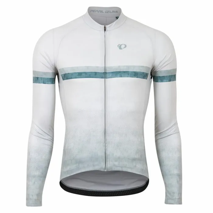 Attack Long Sleeve Jersey Dawn Grey Tidal Men PEARL IZUMi Road