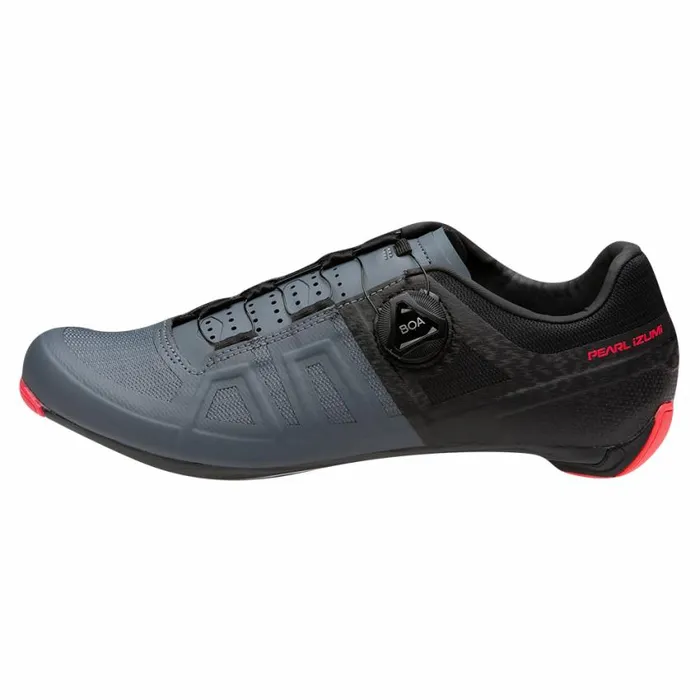 Attack Road Black Atomic Red Women PEARL IZUMi Shoes