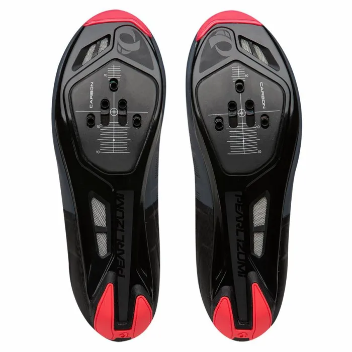 Attack Road Black Atomic Red Women PEARL IZUMi Shoes
