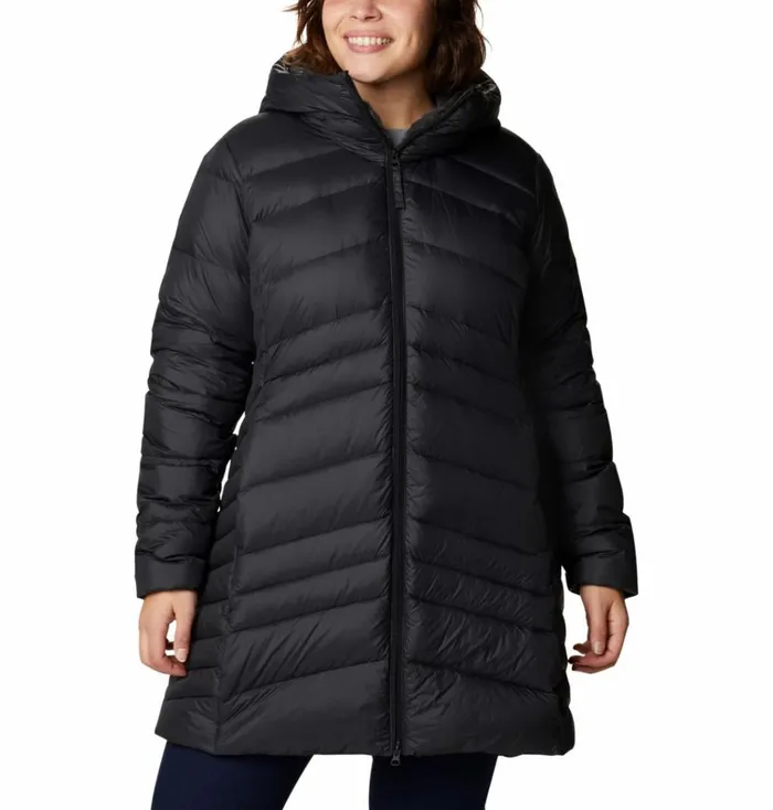 Autumn Park Down Hooded Mid Jacket 8211 Plus Size Black Womens Columbia Sportswear Insulated and Down Autumn Park Down Hooded Mid Jacket 8211 Plus Size Black Womens Columbia Sportswear Insulated and Down