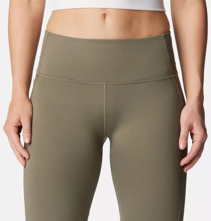 Back Beauty Warm Hybrid Leggings Stone Green Womens Columbia Sportswear Leggings Back Beauty Warm Hybrid Leggings Stone Green Womens Columbia Sportswear Leggings