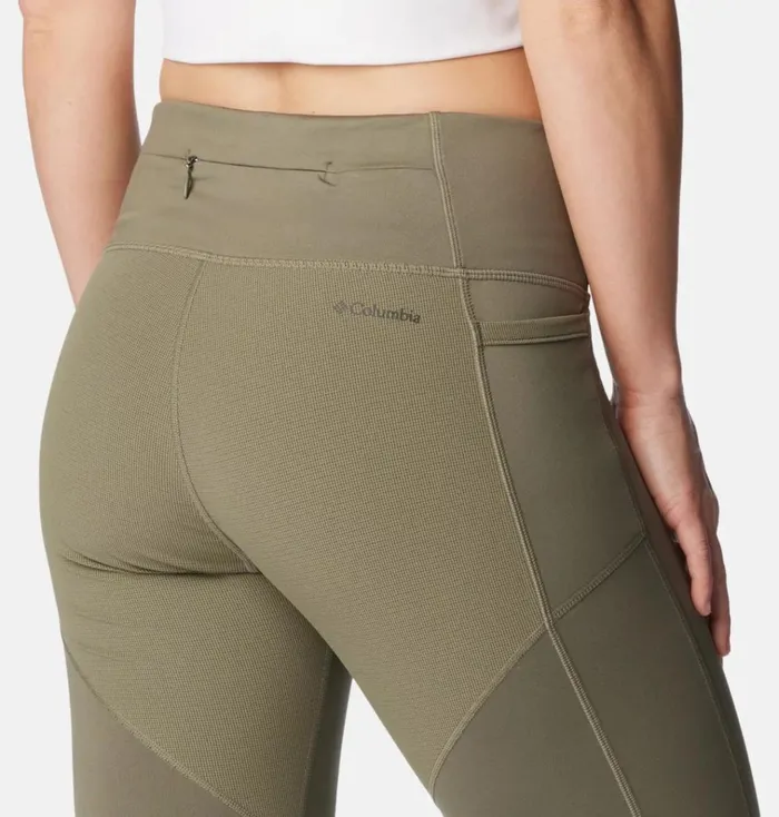 Back Beauty Warm Hybrid Leggings Stone Green Womens Columbia Sportswear Leggings Back Beauty Warm Hybrid Leggings Stone Green Womens Columbia Sportswear Leggings