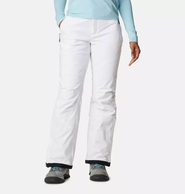Backslope III Insulated Pants White Womens Columbia Sportswear Rain and Snow