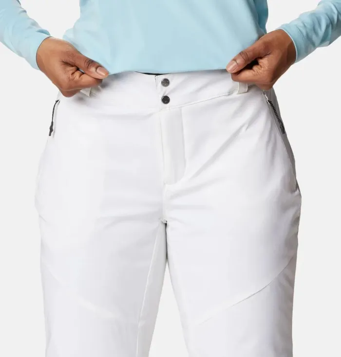 Backslope III Insulated Pants White Womens Columbia Sportswear Rain and Snow Backslope III Insulated Pants White Womens Columbia Sportswear Rain and Snow
