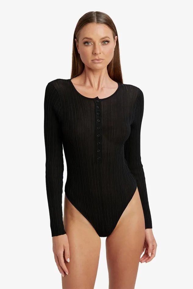 Bardot Bodysuits Bryson Bodysuit In Black Black 8211 Women Bardot Bodysuits Bryson Bodysuit In Black Black 8211 Women