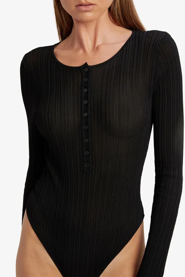 Bardot Bodysuits Bryson Bodysuit In Black Black 8211 Women Bardot Bodysuits Bryson Bodysuit In Black Black 8211 Women