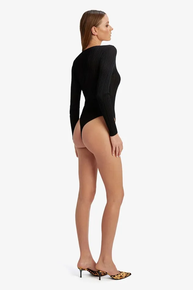 Bardot Bodysuits Bryson Bodysuit In Black Black 8211 Women Bardot Bodysuits Bryson Bodysuit In Black Black 8211 Women