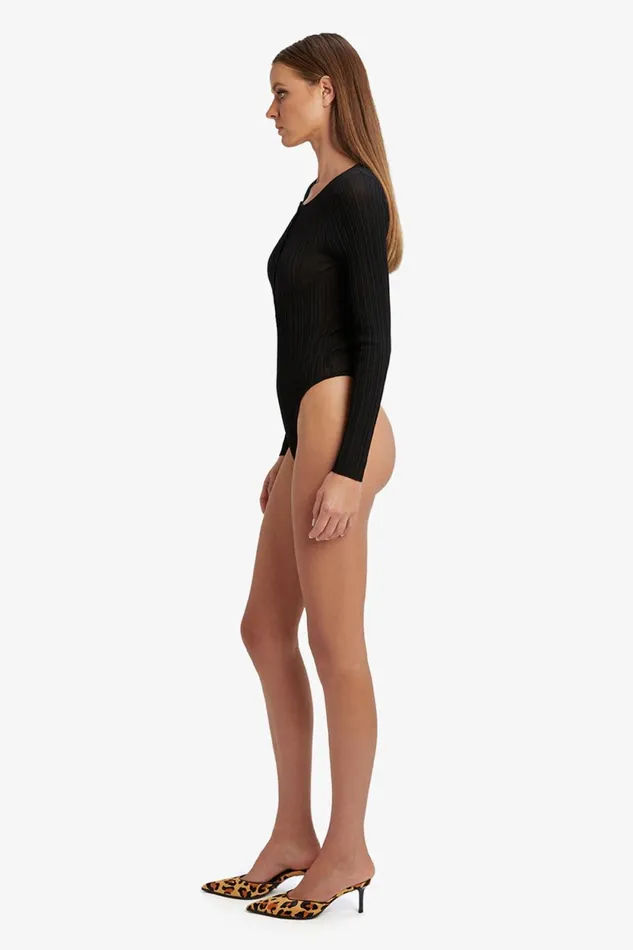 Bardot Bodysuits Bryson Bodysuit In Black Black 8211 Women Bardot Bodysuits Bryson Bodysuit In Black Black 8211 Women