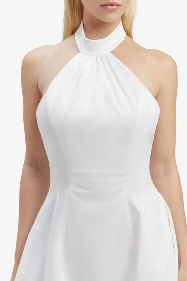 Bardot Day To Night Dresses Genevieve Poplin Midi Dress In Orchid White Orchid White 8211 Women Bardot Day To Night Dresses Genevieve Poplin Midi Dress In Orchid White Orchid White 8211 Women