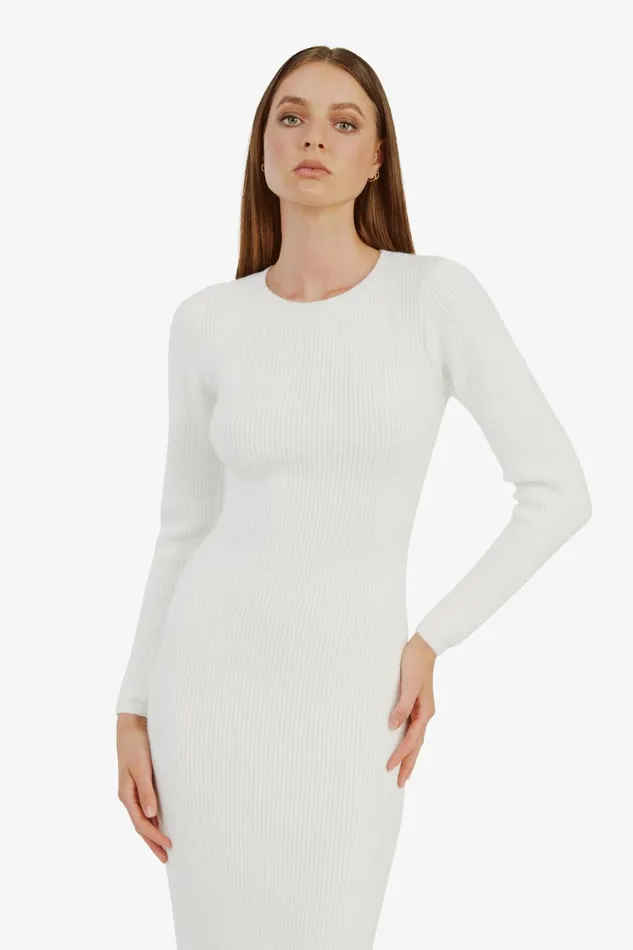 Bardot Day To Night Dresses Kavala Knit Maxi Dress In Ivory Ivory 8211 Women Bardot Day To Night Dresses Kavala Knit Maxi Dress In Ivory Ivory 8211 Women