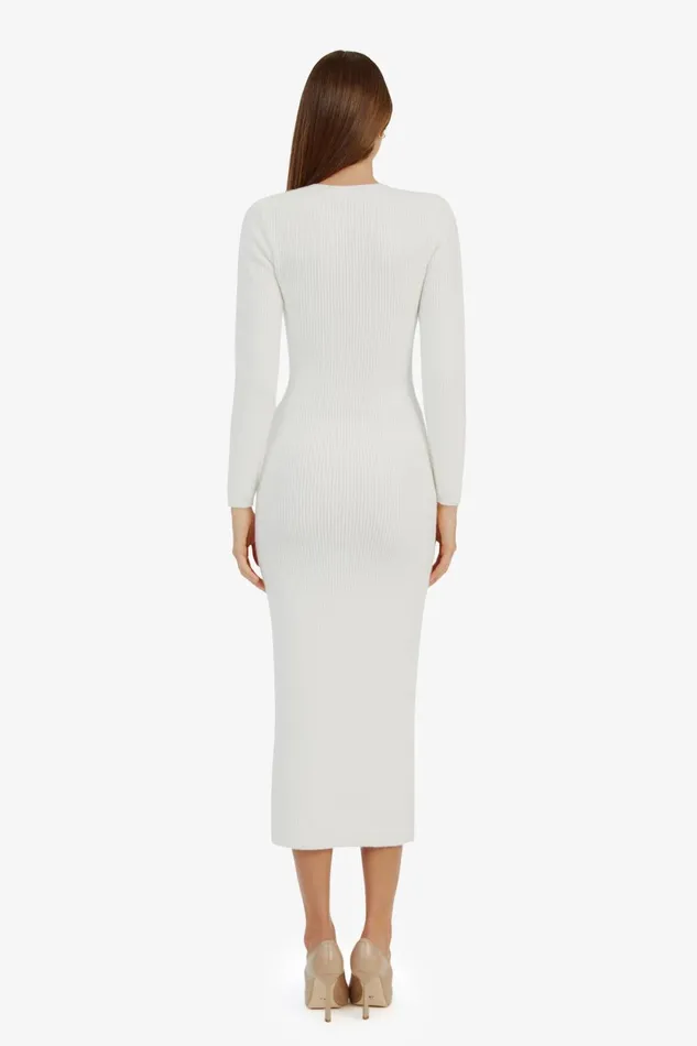 Bardot Day To Night Dresses Kavala Knit Maxi Dress In Ivory Ivory 8211 Women Bardot Day To Night Dresses Kavala Knit Maxi Dress In Ivory Ivory 8211 Women