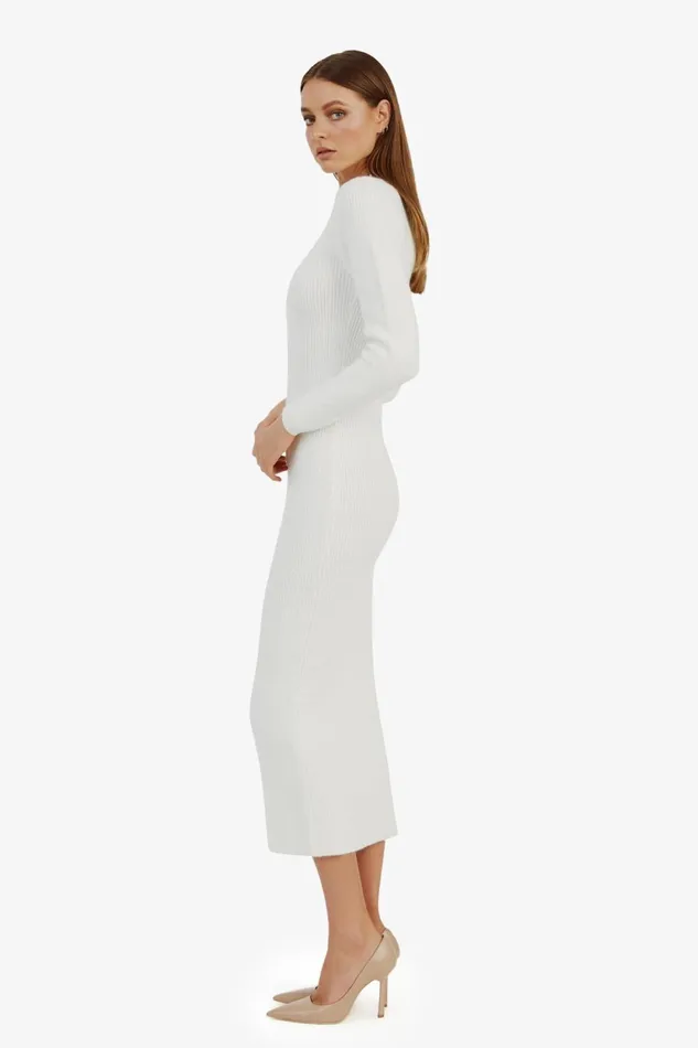 Bardot Day To Night Dresses Kavala Knit Maxi Dress In Ivory Ivory 8211 Women Bardot Day To Night Dresses Kavala Knit Maxi Dress In Ivory Ivory 8211 Women