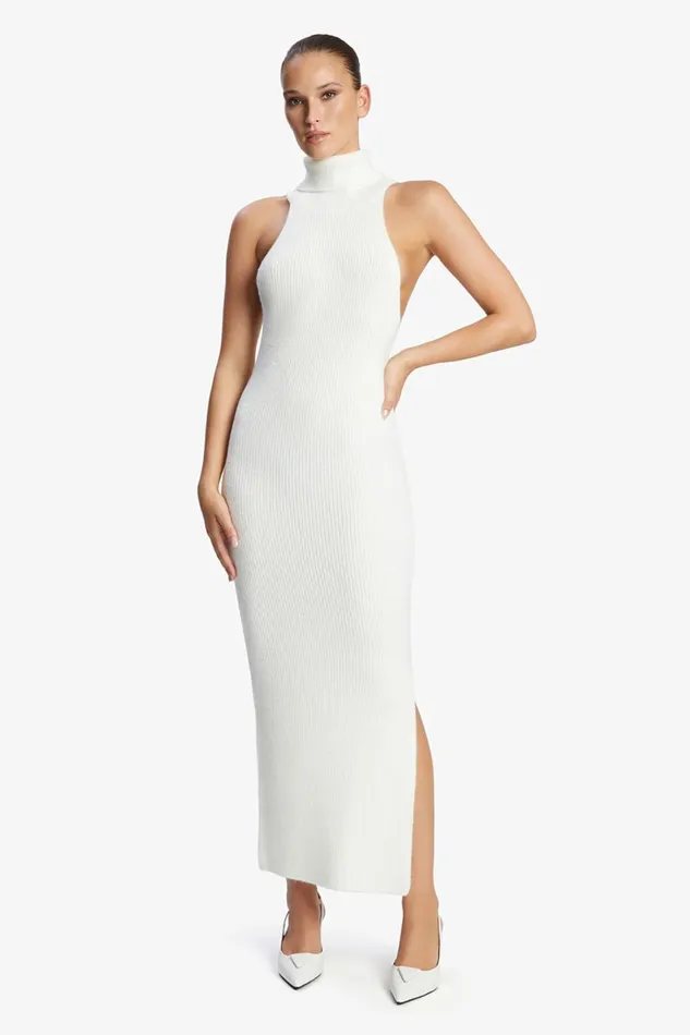 Bardot Day To Night Dresses Mariano Knit Maxi Dress In Orchid White Orchid White 8211 Women Bardot Day To Night Dresses Mariano Knit Maxi Dress In Orchid White Orchid White 8211 Women