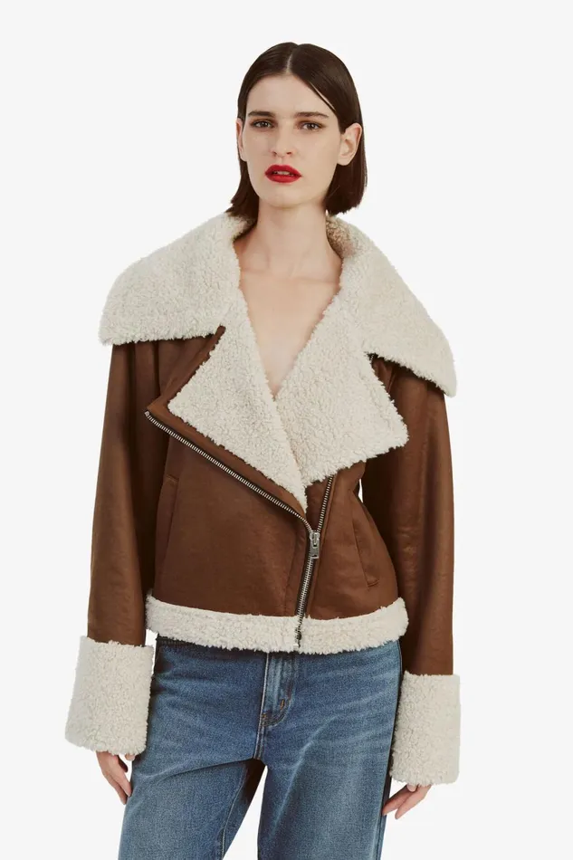 Bardot Jackets Finn Vegan Leather Jacket In Chocolate Chocolate 8211 Women Bardot Jackets Finn Vegan Leather Jacket In Chocolate Chocolate 8211 Women