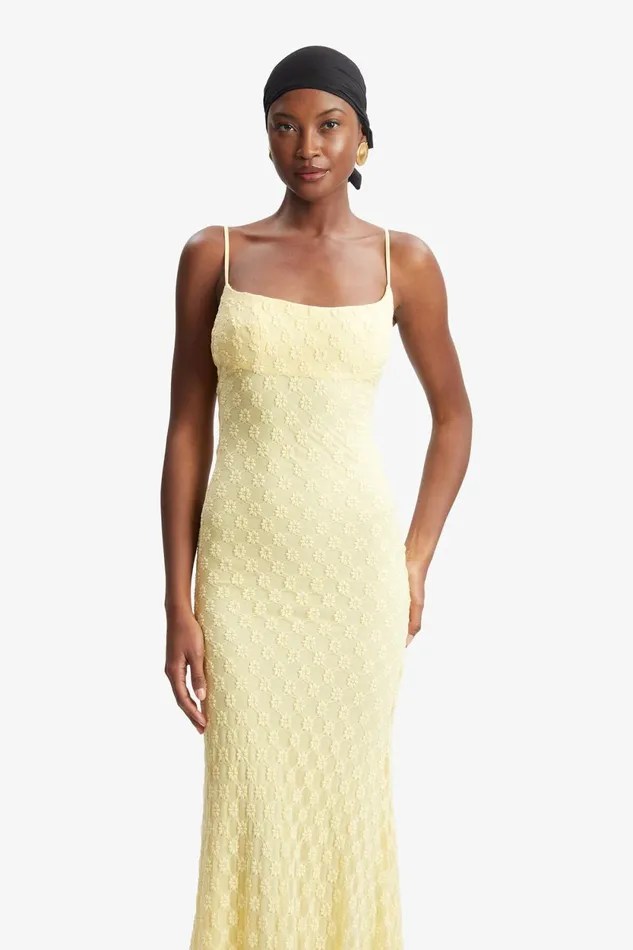 Bardot Occasion Dresses Adoni Mesh Midi Dress In Canary Yellow Canary Yellow 8211 Women Bardot Occasion Dresses Adoni Mesh Midi Dress In Canary Yellow Canary Yellow 8211 Women
