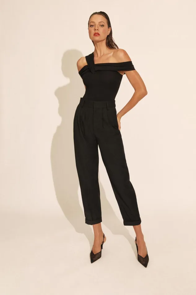 Bardot Pants Elandra Wide Pant In Black Black 8211 Women