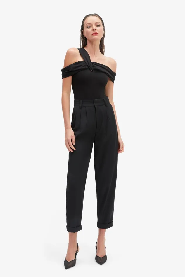 Bardot Pants Elandra Wide Pant In Black Black 8211 Women Bardot Pants Elandra Wide Pant In Black Black 8211 Women