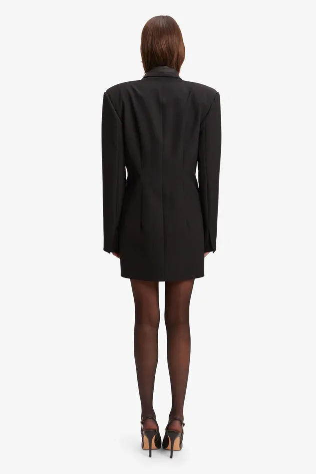 Bardot Party Dresses Joelle Tuxedo Dress In Black Black 8211 Women Bardot Party Dresses Joelle Tuxedo Dress In Black Black 8211 Women