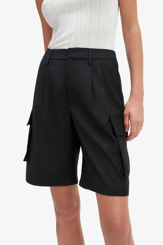 Bardot Shorts Blair Tailored Short In Black Black 8211 Women Bardot Shorts Blair Tailored Short In Black Black 8211 Women