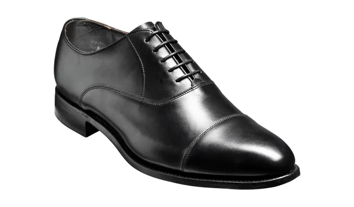 Barker Shoes Mens Oxfords Duxford 8211 Black Calf 8211 Men