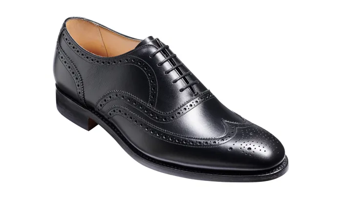 Barker Shoes Mens Oxfords Malton 8211 Black Calf 8211 Men