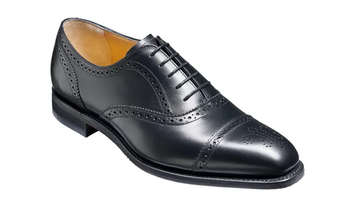 Barker Shoes Mens Oxfords St Ives 8211 Black Calf 8211 Men