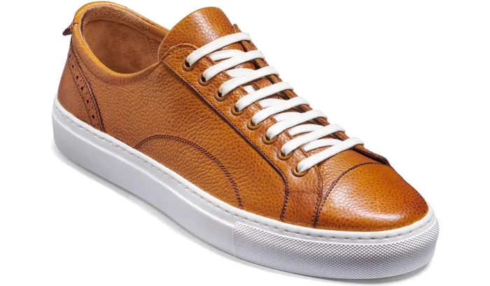 Barker Shoes Mens Sneakers Bert 8211 Cedar Grain 8211 Men