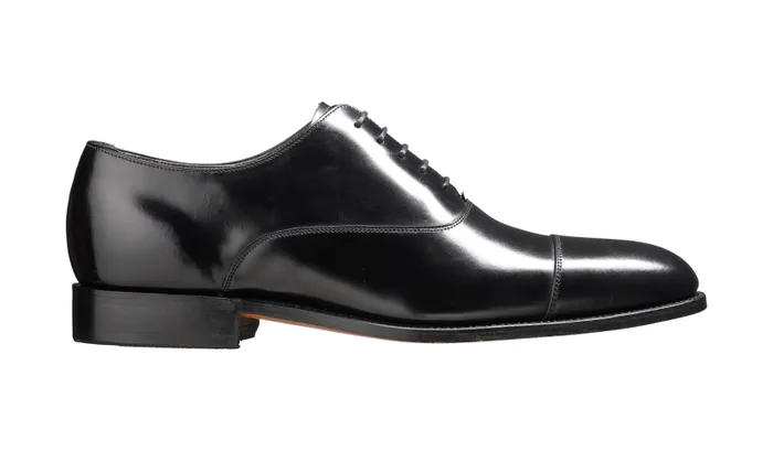 Barker Shoes Wedding Shoes Winsford 8211 Black HiShine 8211 Men