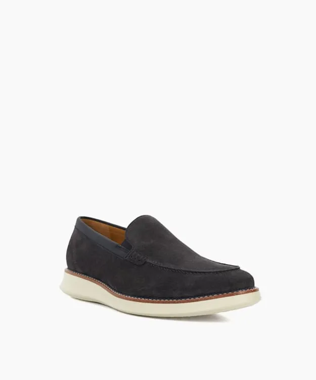 Barons Grey Wedge Sole Slip On Loafers Dune London Grey Men Dune London Casual Shoes Barons Grey Wedge Sole Slip On Loafers Dune London Grey Men Dune London Casual Shoes