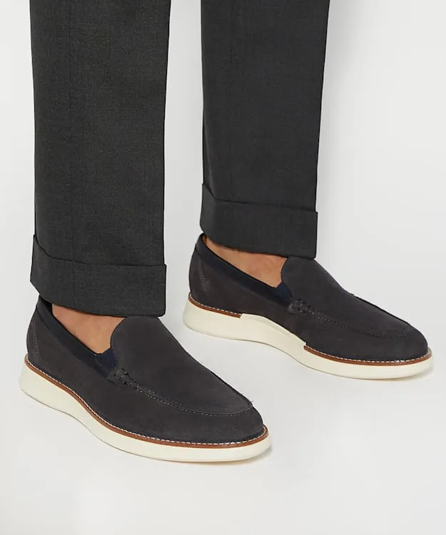 Barons Grey Wedge Sole Slip On Loafers Dune London Grey Men Dune London Casual Shoes Barons Grey Wedge Sole Slip On Loafers Dune London Grey Men Dune London Casual Shoes