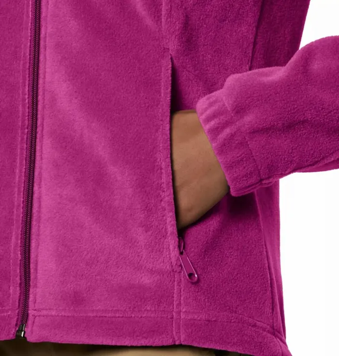 Benton Springs Full Zip Fleece Jacket 8211 Petite Fuchsia Womens Columbia Sportswear Jackets and Vests Benton Springs Full Zip Fleece Jacket 8211 Petite Fuchsia Womens Columbia Sportswear Jackets and Vests