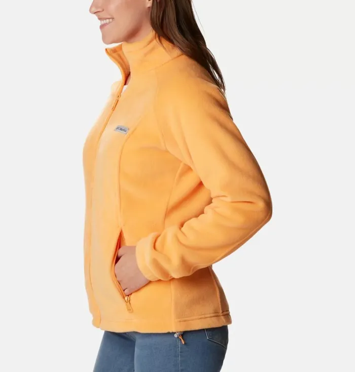 Benton Springs Full Zip Fleece Jacket 8211 Petite Sunset Peach Womens Columbia Sportswear Jackets and Vests Benton Springs Full Zip Fleece Jacket 8211 Petite Sunset Peach Womens Columbia Sportswear Jackets and Vests