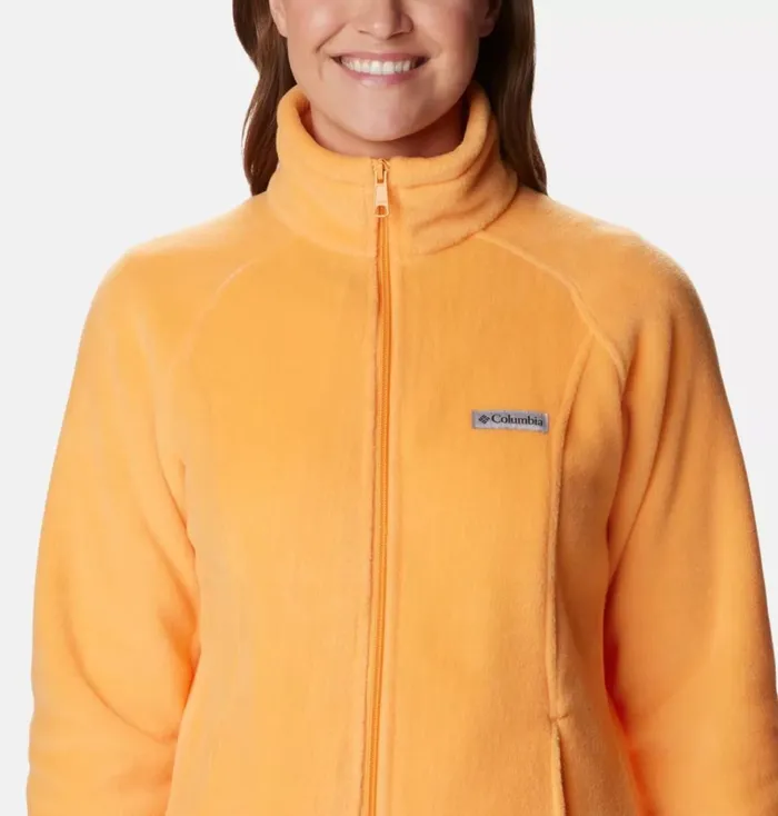 Benton Springs Full Zip Fleece Jacket 8211 Petite Sunset Peach Womens Columbia Sportswear Jackets and Vests Benton Springs Full Zip Fleece Jacket 8211 Petite Sunset Peach Womens Columbia Sportswear Jackets and Vests