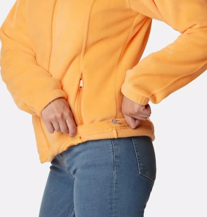 Benton Springs Full Zip Fleece Jacket 8211 Petite Sunset Peach Womens Columbia Sportswear Jackets and Vests Benton Springs Full Zip Fleece Jacket 8211 Petite Sunset Peach Womens Columbia Sportswear Jackets and Vests