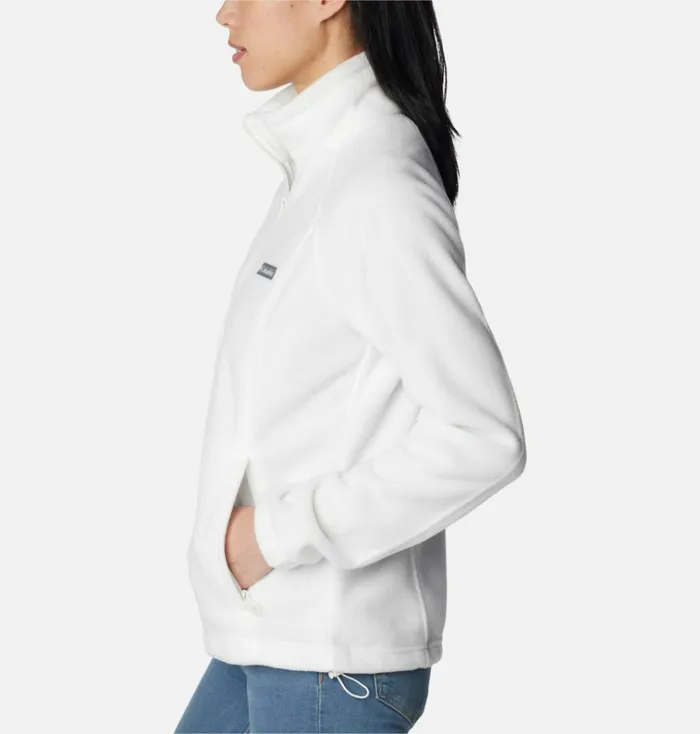 Benton Springs Full Zip Fleece Jacket Sea Salt Womens Columbia Sportswear Jackets and Vests Benton Springs Full Zip Fleece Jacket Sea Salt Womens Columbia Sportswear Jackets and Vests