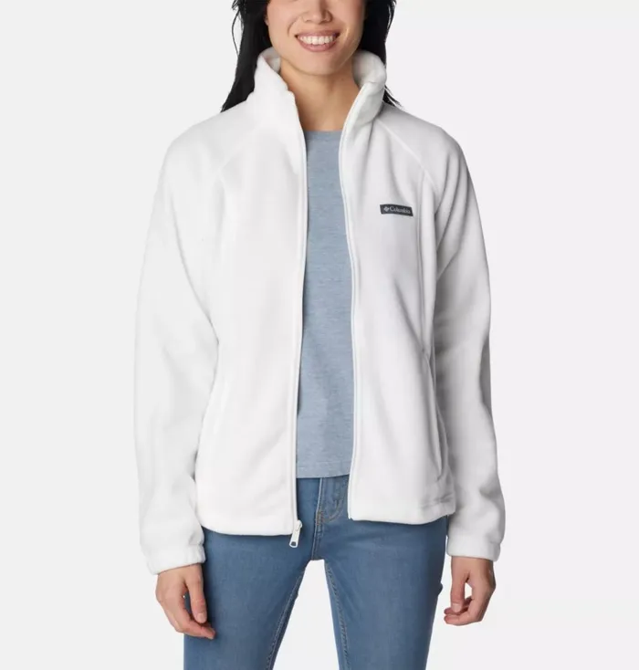 Benton Springs Full Zip Fleece Jacket Sea Salt Womens Columbia Sportswear Jackets and Vests Benton Springs Full Zip Fleece Jacket Sea Salt Womens Columbia Sportswear Jackets and Vests
