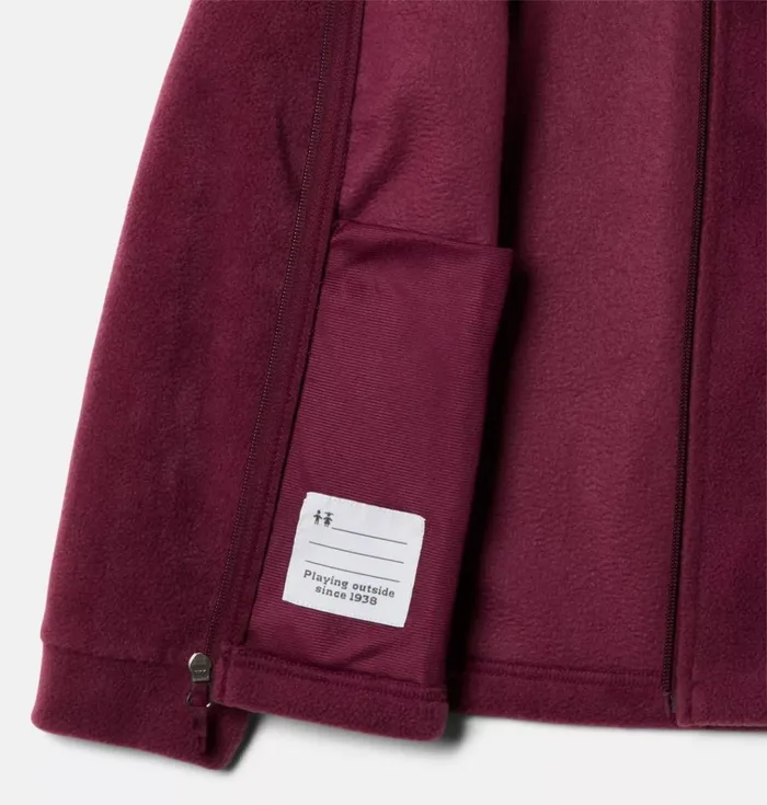 Benton Springs II Hooded Fleece Jacket Marionberry Kids Columbia Sportswear Fleece Benton Springs II Hooded Fleece Jacket Marionberry Kids Columbia Sportswear Fleece