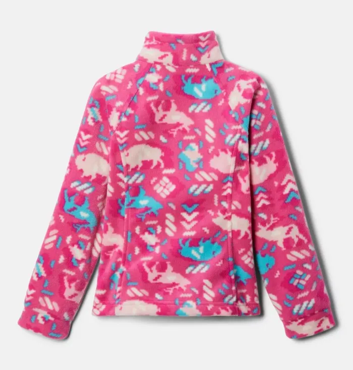 Benton Springs II Printed Fleece Jacket Pink Ice Buffaloroam Kids Columbia Sportswear Fleece Benton Springs II Printed Fleece Jacket Pink Ice Buffaloroam Kids Columbia Sportswear Fleece